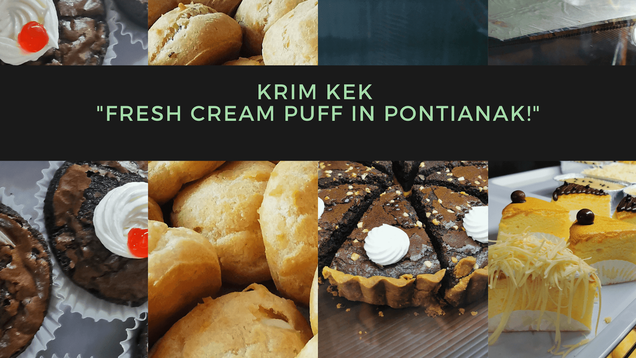 Krim Kek Fresh Cream Puff In Pontianak Tukang Jalan Jajan