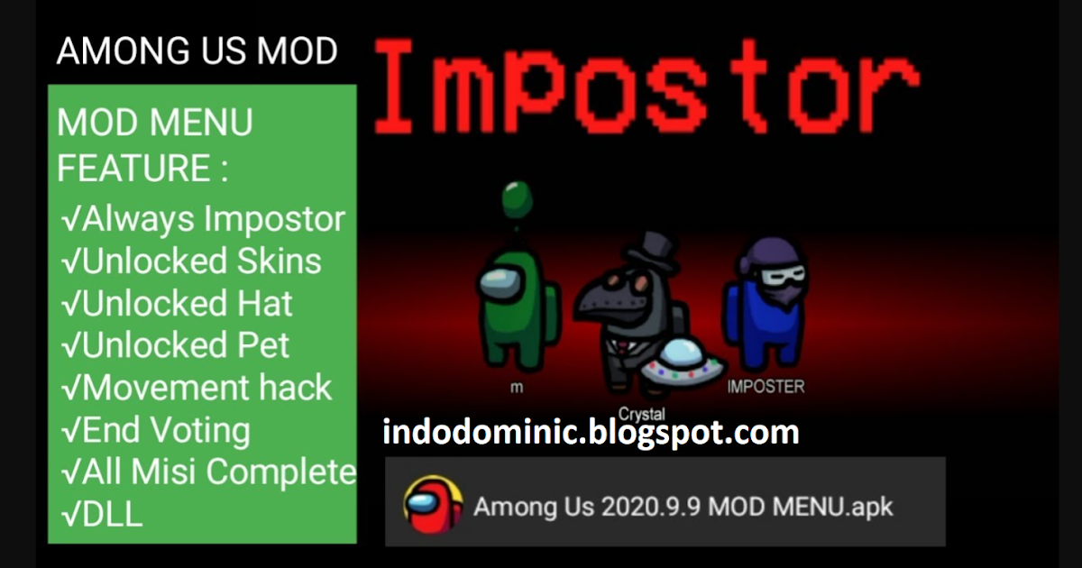 How to cheat among us [ALWAYS IMPOSTOR. UNLOCK SKIN,PETS HATS] 2021 MOBA Games