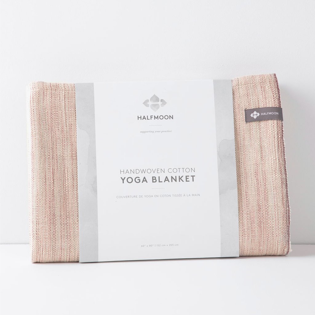 HALFMOON COTTON YOGA BLANKET