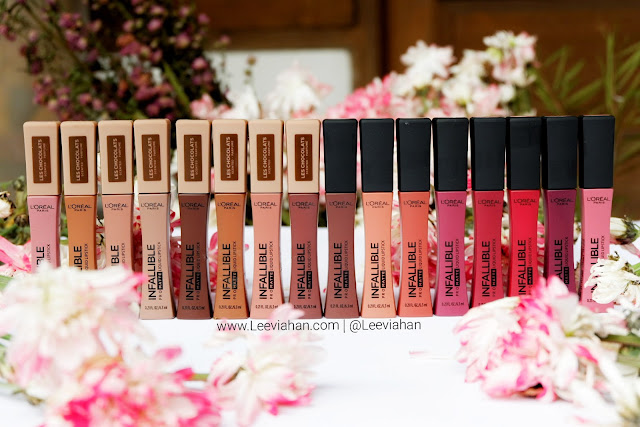 L'Oreal Infallible Pro Matte Liquid Lipstick shades, L'Oreal Infallible Pro Matte Liquid Lipstick review