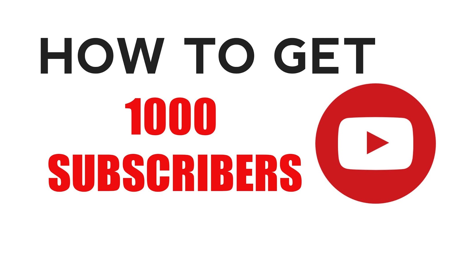 9 Tips to Help You Get Your 1st 1000 subscribers on YouTube - Journal