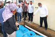 Pelaksana tugas (Plt) Wali Kota Medan Ir H Akhyar Nasution MSi menghadiri dan Pembangunan Percontohan Tangki Septik Kedap dan Sumur Resapan Dalam Upaya Pelaksanaan Konservasi Air dan Sanitasi 