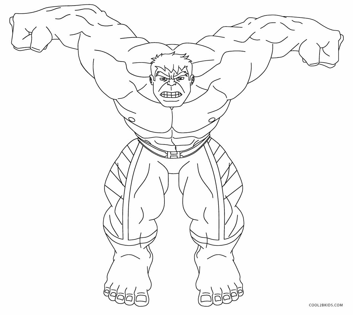 Hulk Coloring Pages Coloring Print