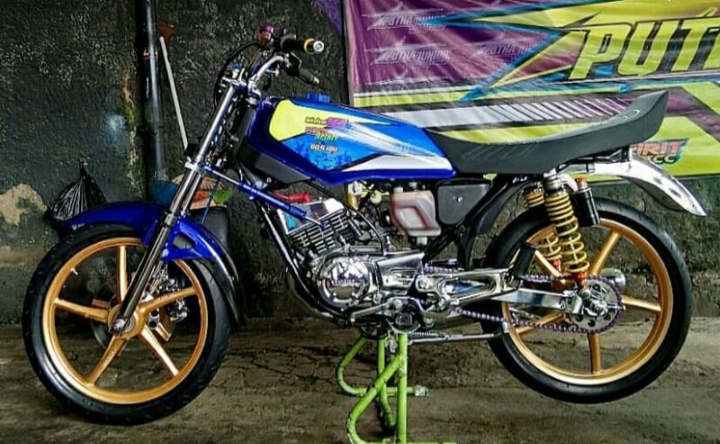 Modifikasi Rx King Warna Biru Polos, Metalik, Tosca, Muda, Langit, Laut