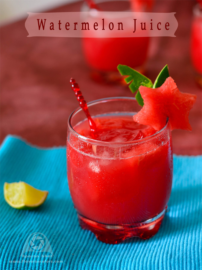 Watermelon Juice Flavors N Colors