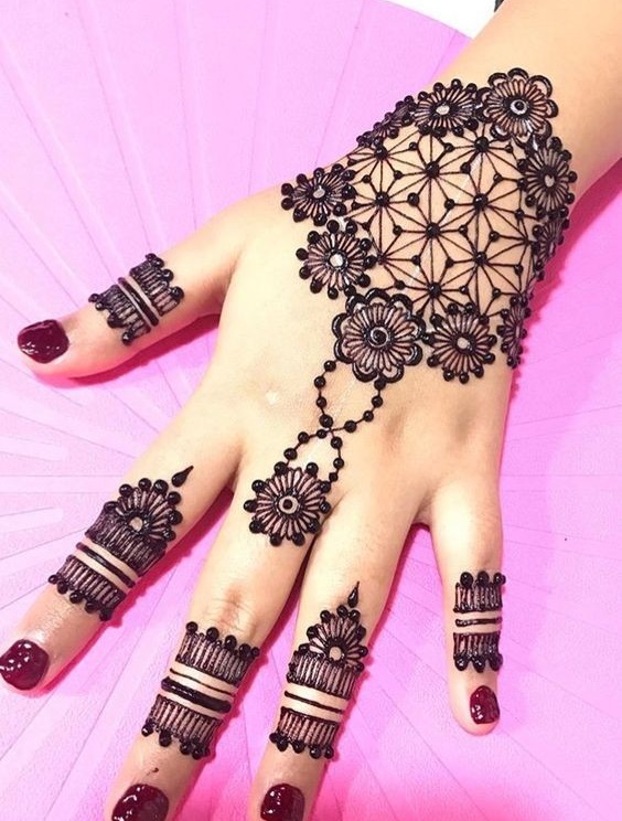 51 Beautiful Mylanchi designs for hands || Kerala mehndi designs ...