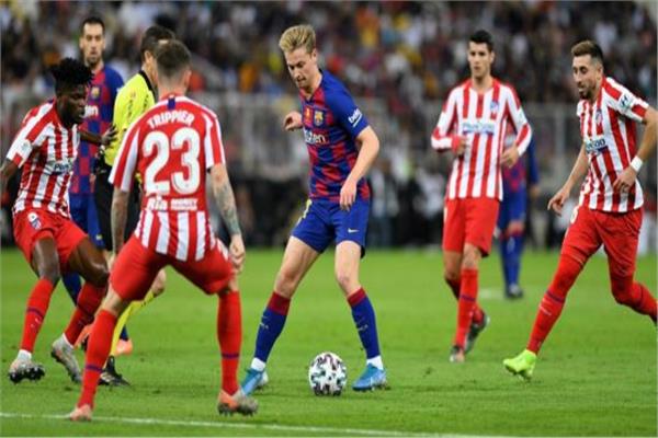 تقرير مباراة اتليتكو مدريد وبرشلونه من الدوري الاسباني تقرير مباراة اتليتكو مدريد وبرشلونه من الدوري الاسباني