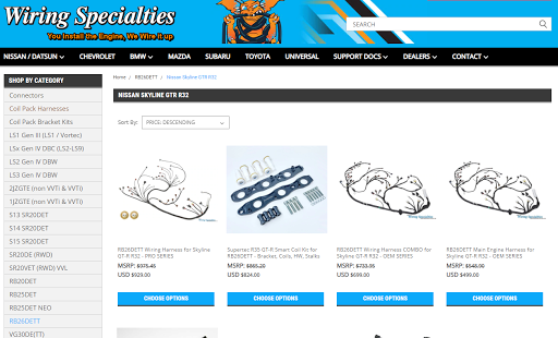 Repair Harnesses and Connectors for Nissan Skyline - Nissan Skyline GT