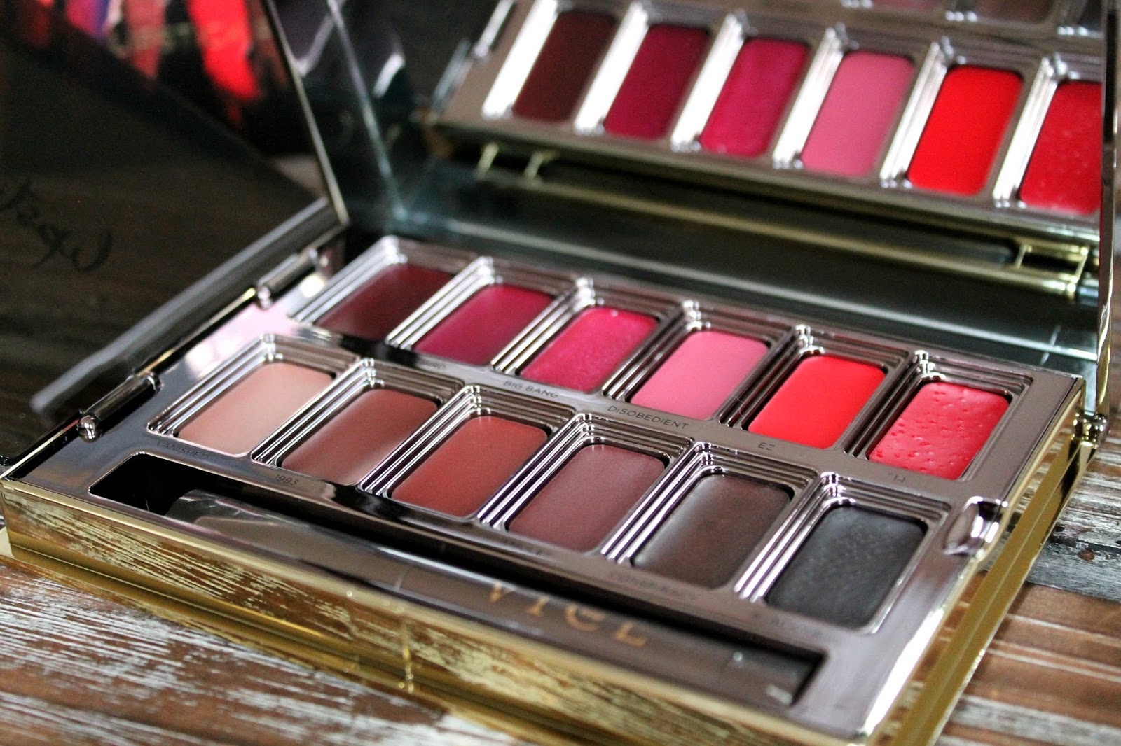 Vice Lipstick Palette in Blackmail by Urban Decay Alice Anne