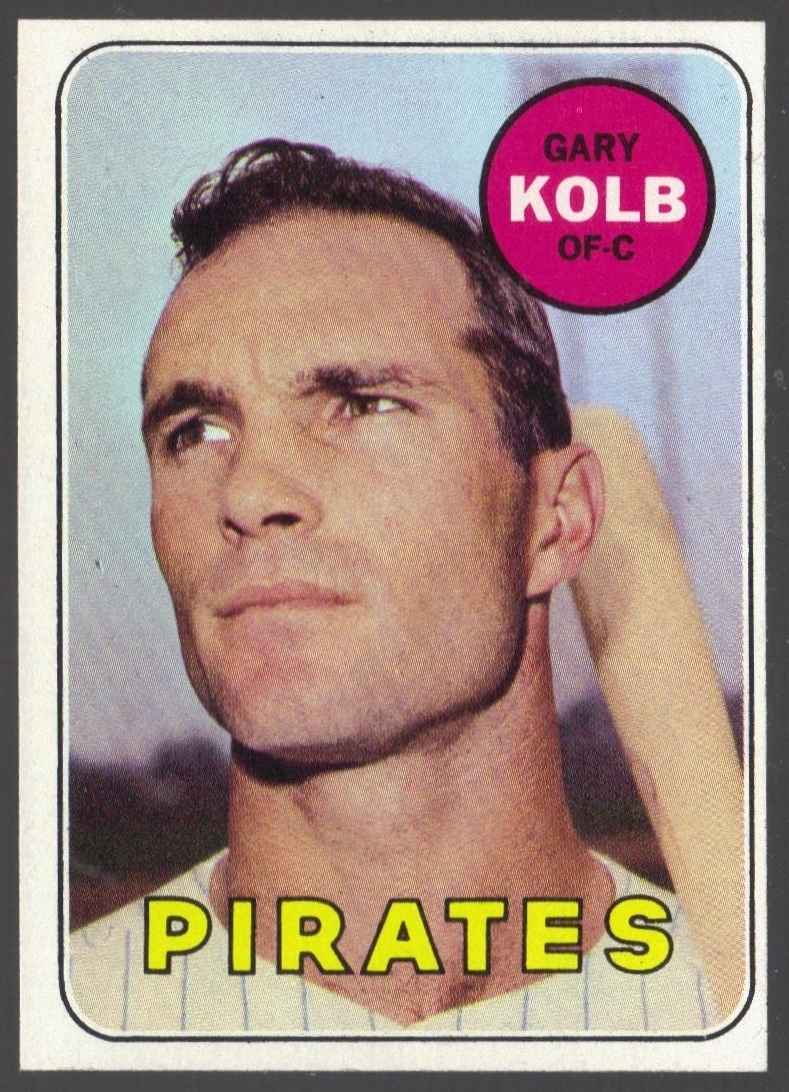 Gary Kolb 1969 baseball card