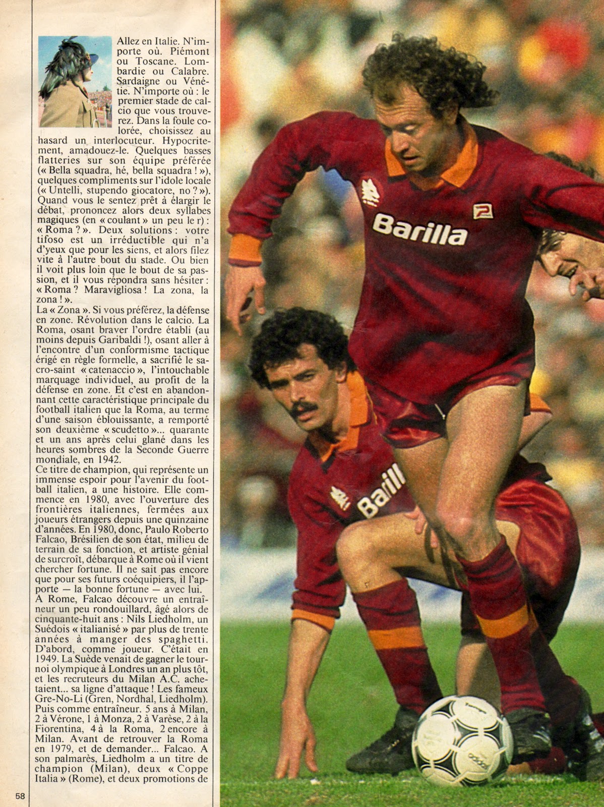 Ceret Sports AS Roma Campione d'Italia, Stagione 1982 1983