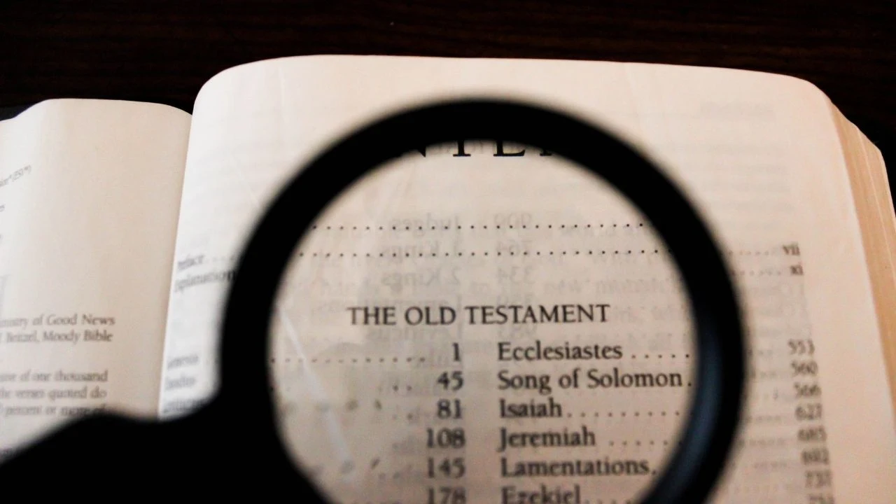 The Old Testament List of Books.