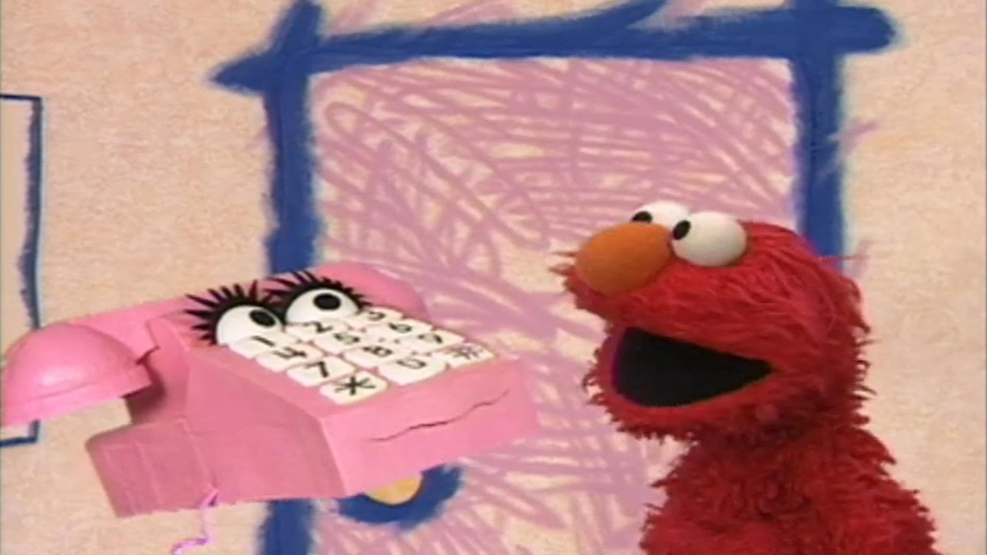 elmo talking phone