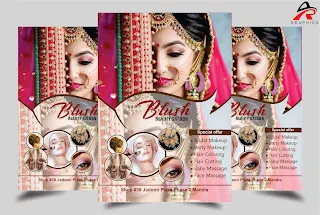 Beauty Parlour Banner Design PSD,CDR,Vectors,Images & Coreldraw | ब्यूटी पार्लर बैनर,ब्यूटी पार्लर डिजाईन - AR Graphics
