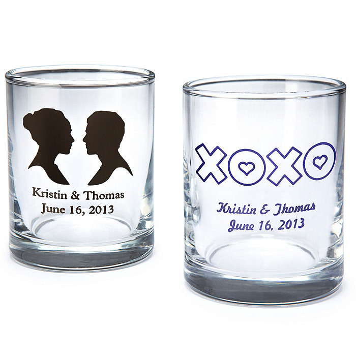 Muglass Sample Design For Wedding Glass Souvenir