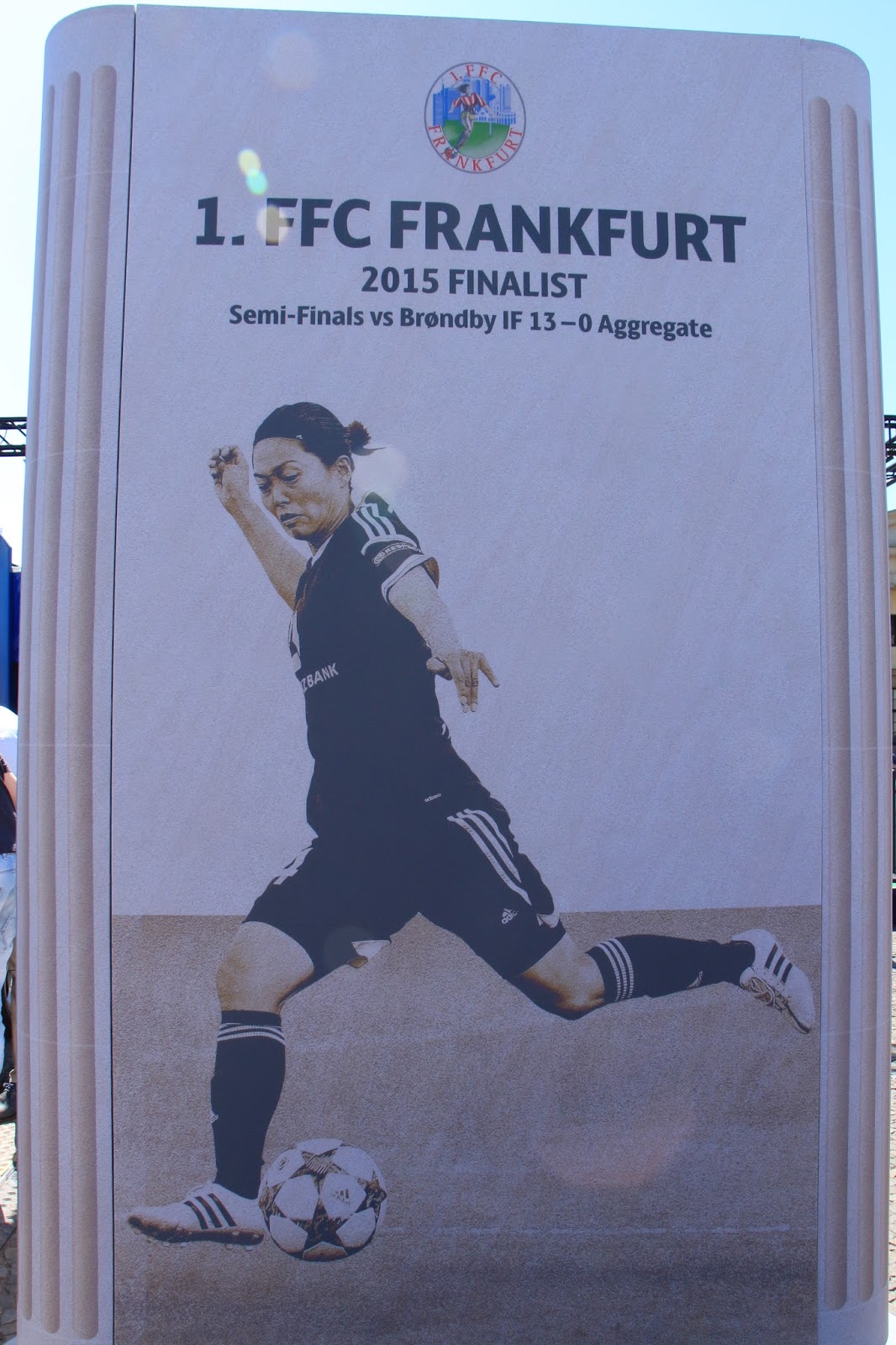 タケオトラベラー Takeo Traveler ベルリンでのサッカー欧州チャンピオンズリーグ決勝戦開催記念イベントに行ってきた