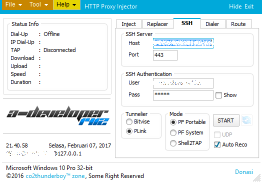 Http injector atau Inject kartu axis dan Xl buat komputer ~ Trik Dan ...
