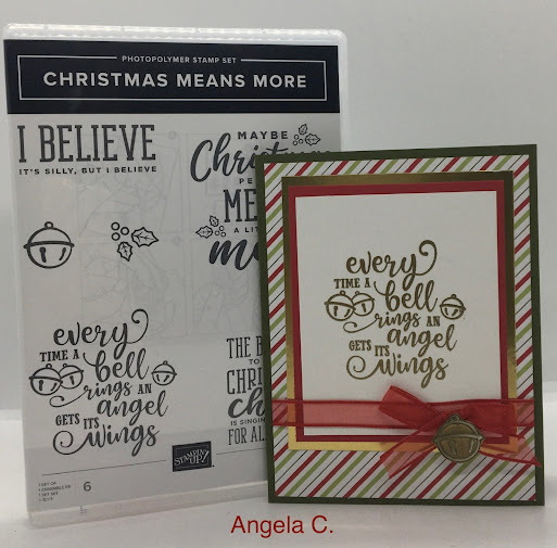 Stampin' Up!, Christmas Means More, Heartwarming Hugs Suite, Embossing,