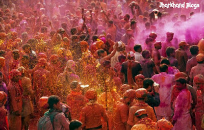 fagua festival , holi of jharkhand ,jharkhand fagua , jharkhand blogs , jharkhandblogs.in