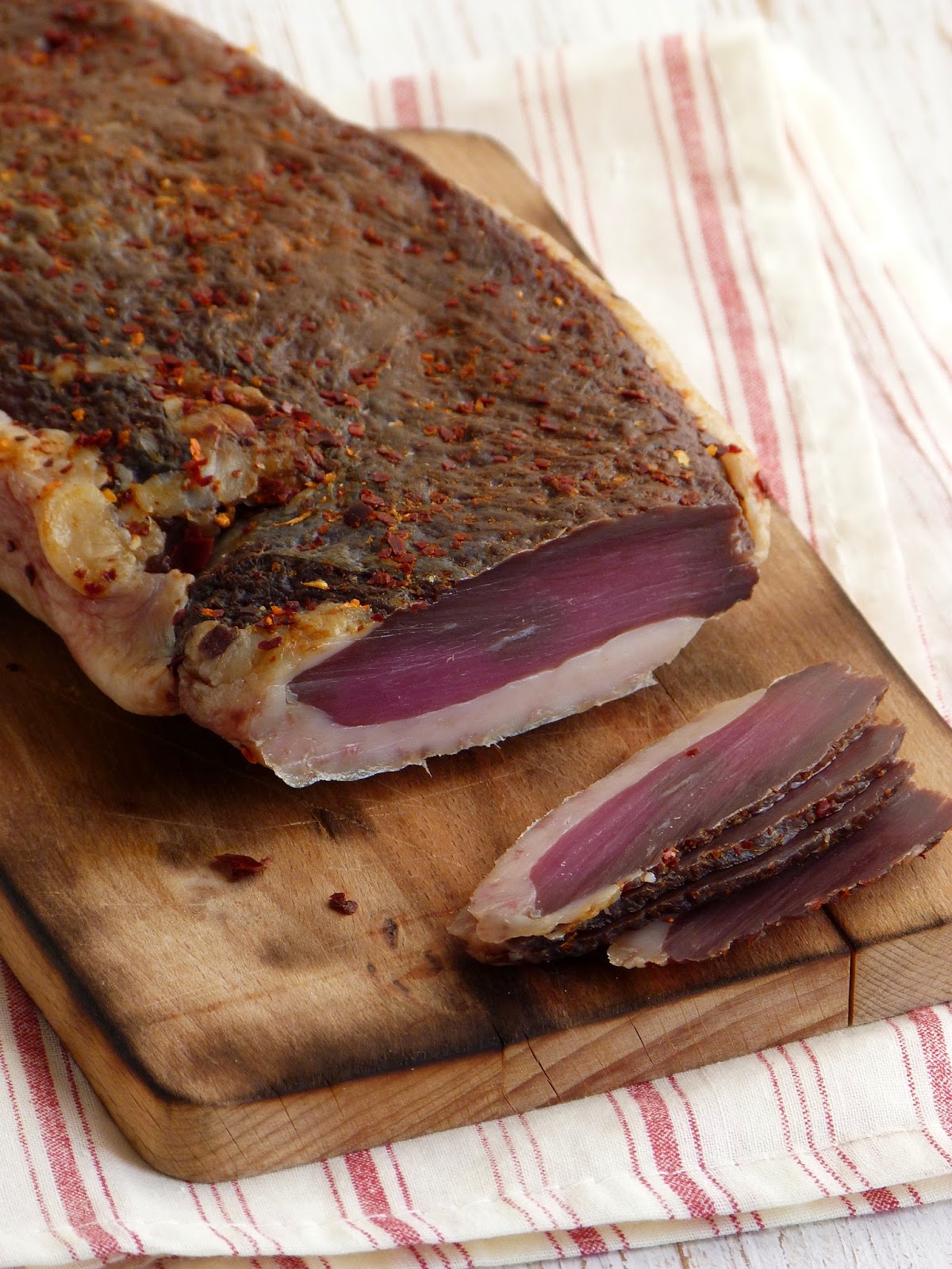 Chic, chic, chocolat...: Magret de canard séché au piment d'Espelette
