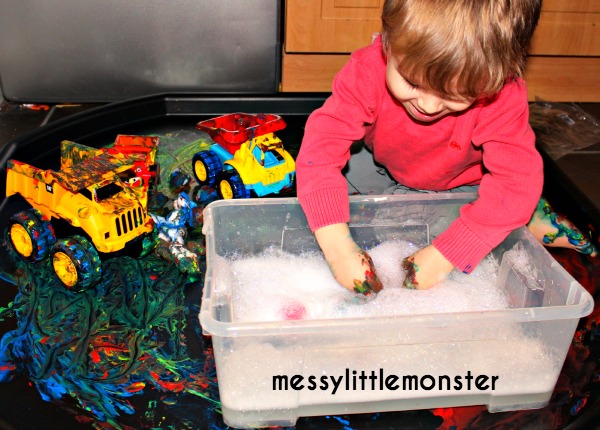 toy car wash activity for kids