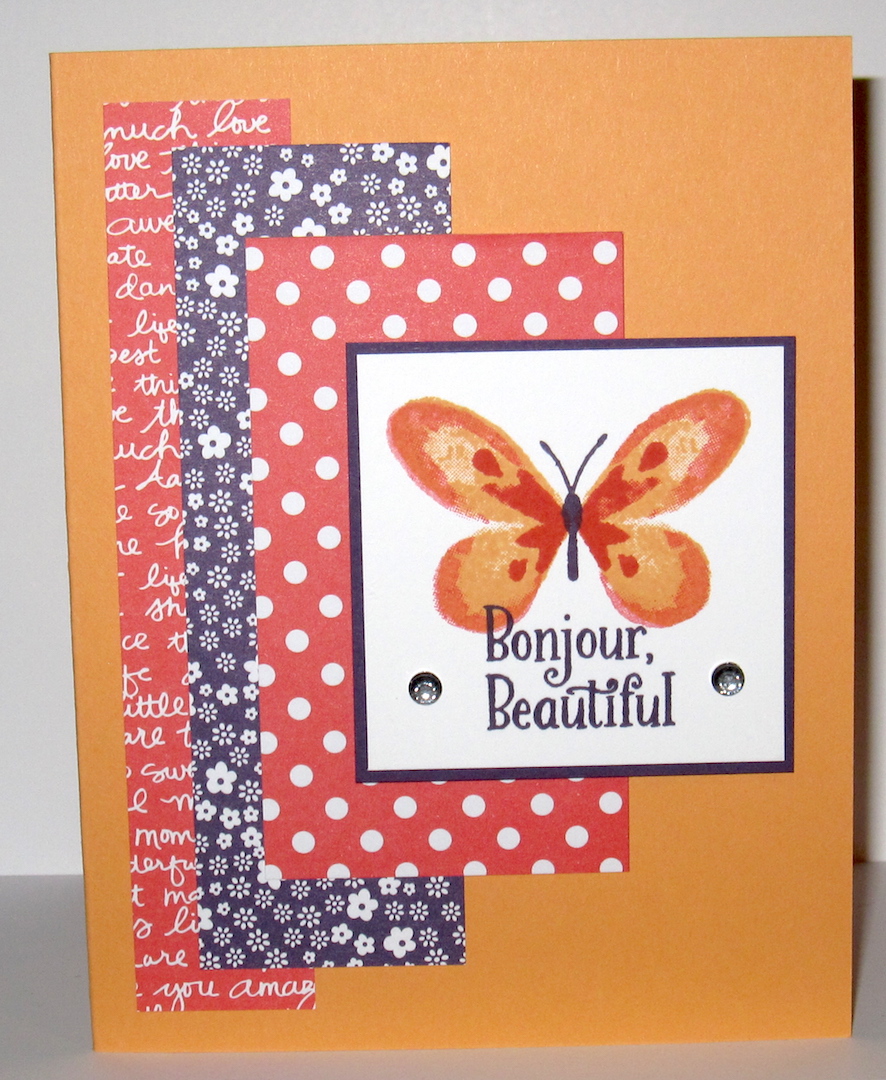 Snapdragon Stamps: Bonjour Butterfly