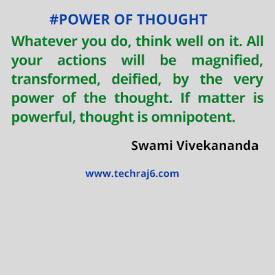 Power Of Thought Quotes  By Swami Vivekananda