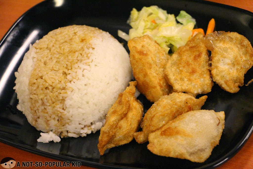 The famous fried dumplings of Tasty Dumplings with Rice 
