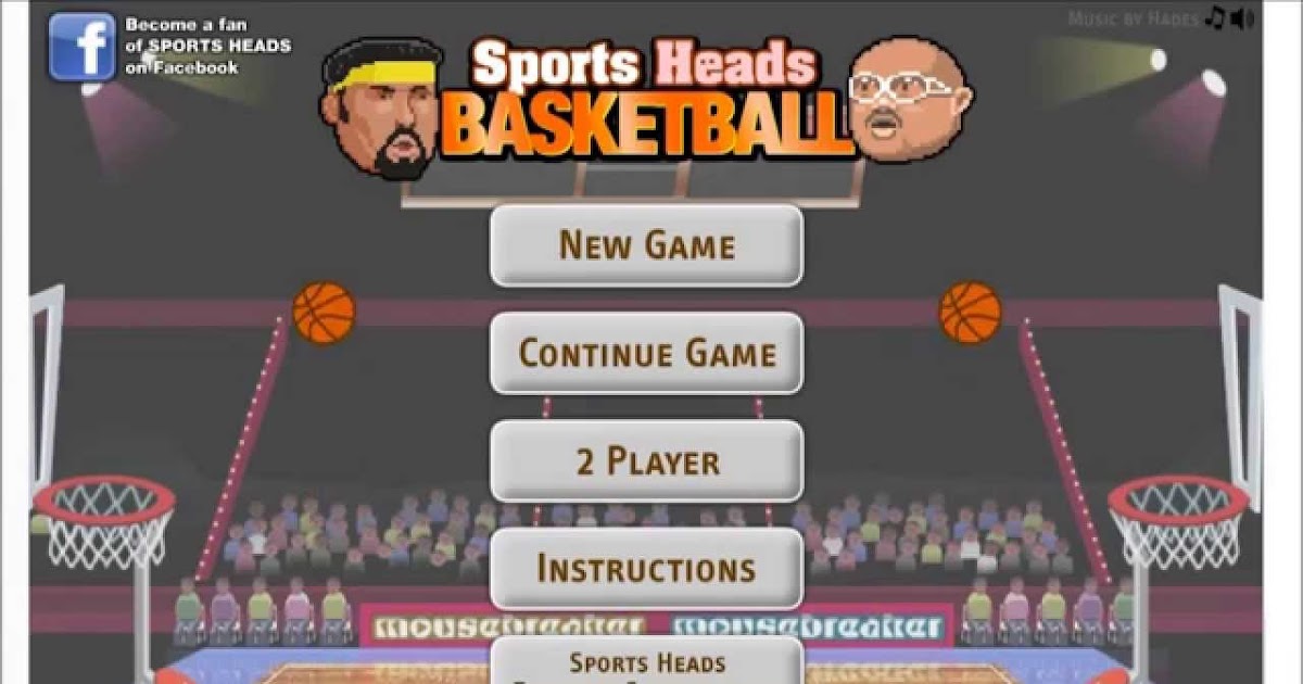 Sports Heads Basketball