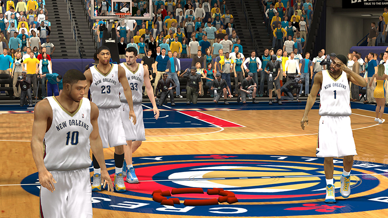 NBA 2k13 New Orleans Pelicans Official Jersey Patch