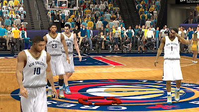 NBA 2K13 New Orleans Pelicans Home Jersey Patch
