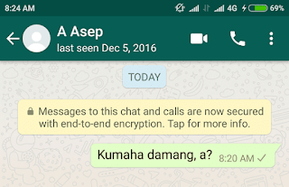tanda whatsapp diblokir orang lain, tidak bisa kirim chat