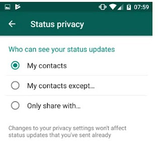 Cara Mengetahui Siapa Yang Melihat Status Anda di WhatsApp