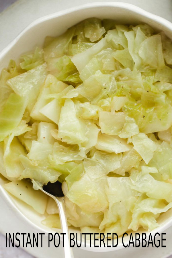 INSTANT POT BUTTERED CABBAGE happy cook