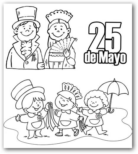Imagenes Para Colorear Del 25 De Mayo : Dibujos 25 De Mayo Argentina Colorear Dibujos Infantiles
