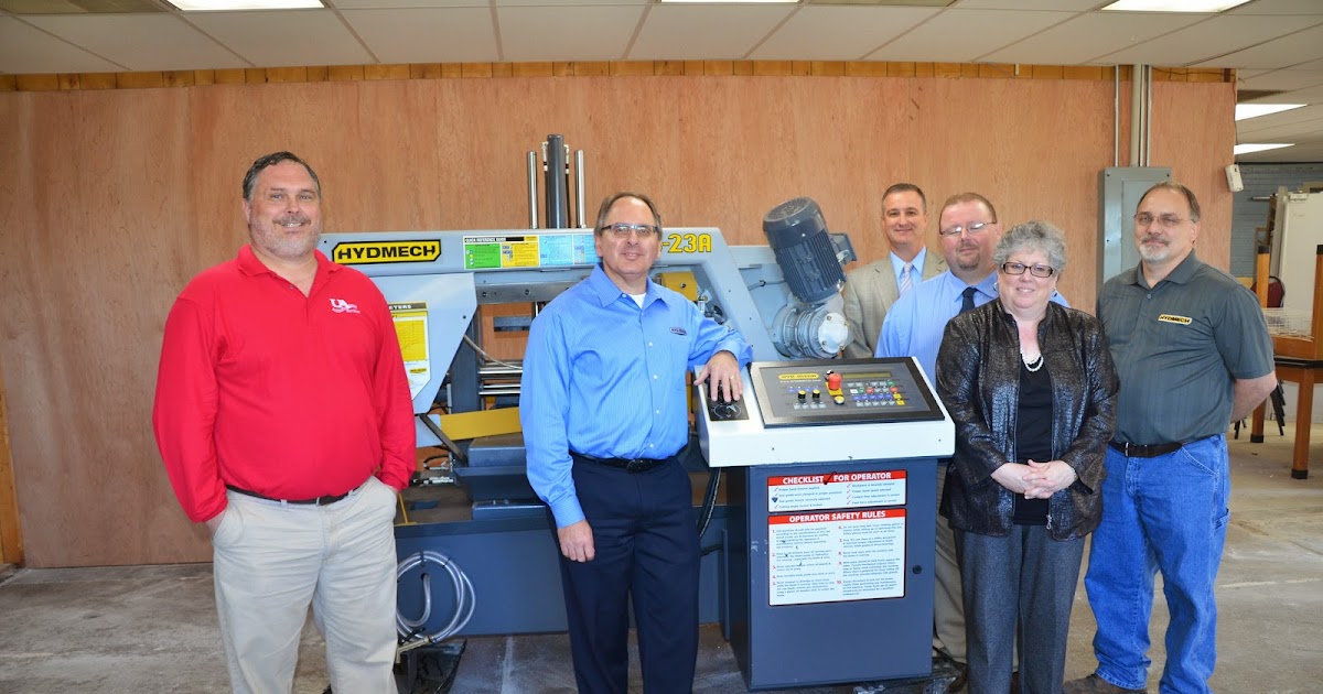 HYDMECH DONATES SAW TO UACCM
