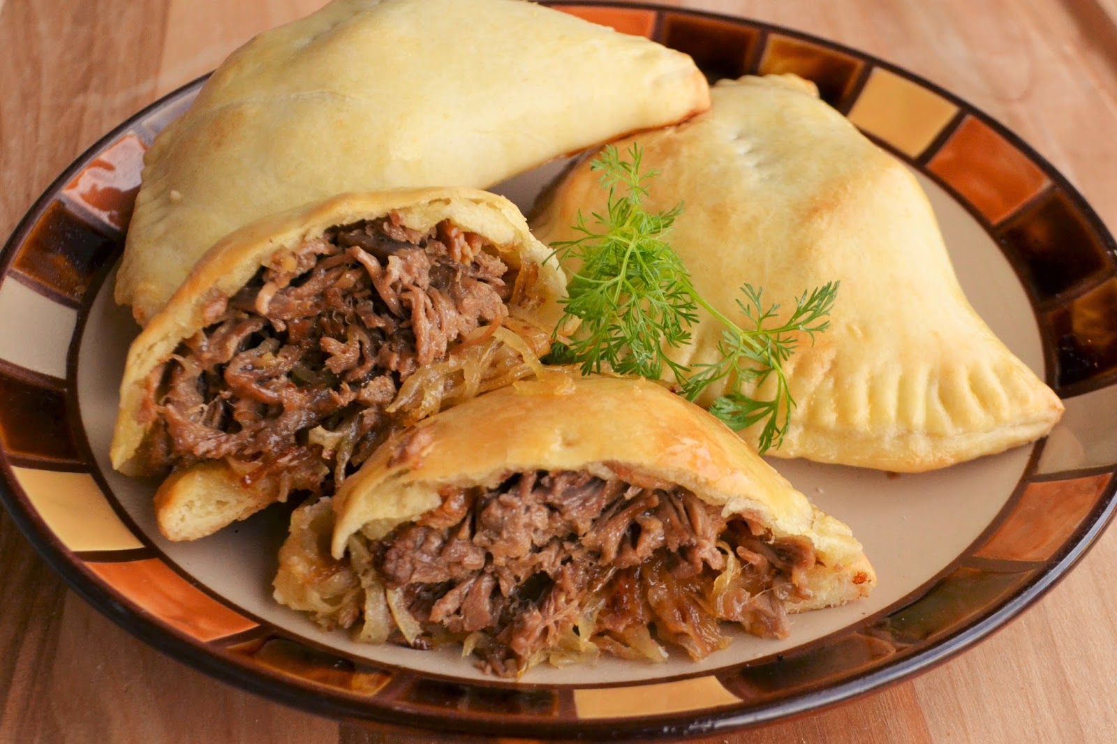 7kidsathome Beef and Caramelized Onion Empanadas
