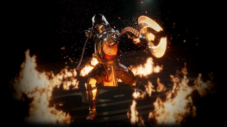 Scorpion, Chain, Mortal Kombat 11, 4K, #322 Wallpaper