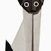 Origami A Siamese cat