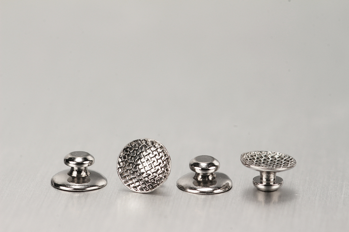 Bottoni Linguali Piatti Rettangolari O Rotondi Curvi 10pz - Foto 11