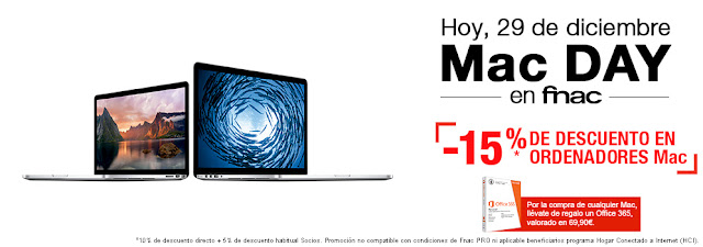 Mac Day 29 de diciembre de 2014 Fnac