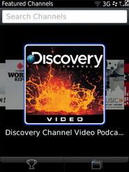 Podcasts BlackBerry App available for download