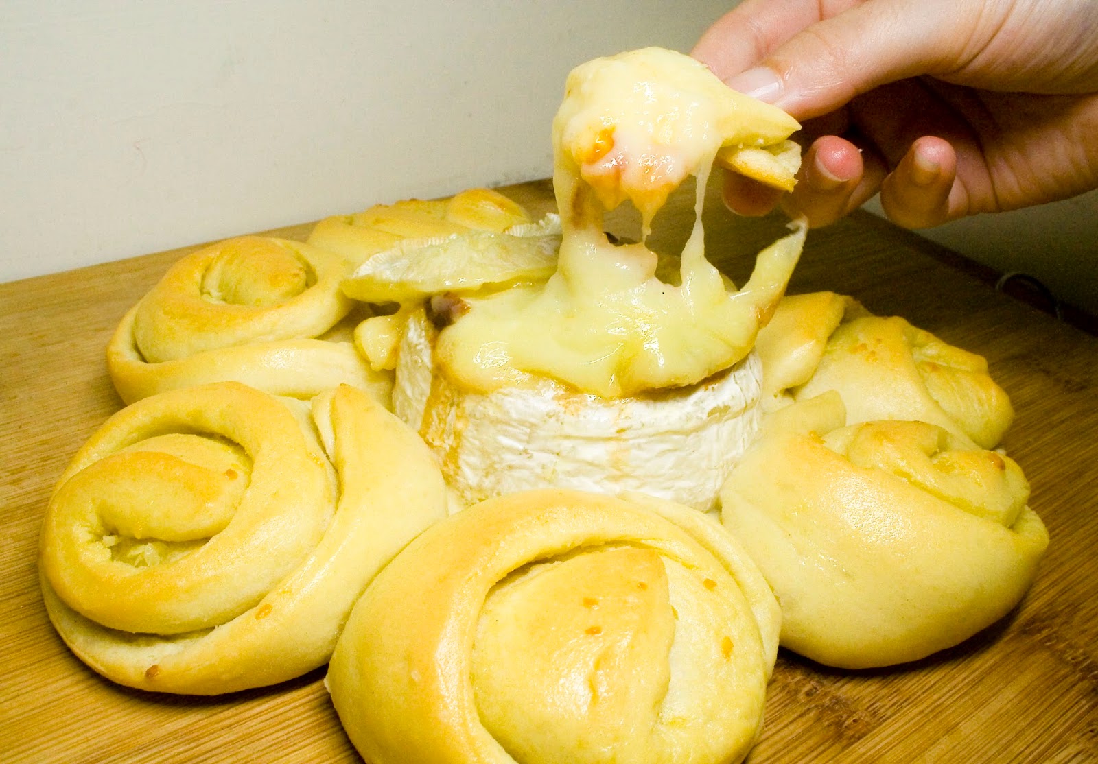 Tear and Share Brie & Onion Jam Bread A Tall Order