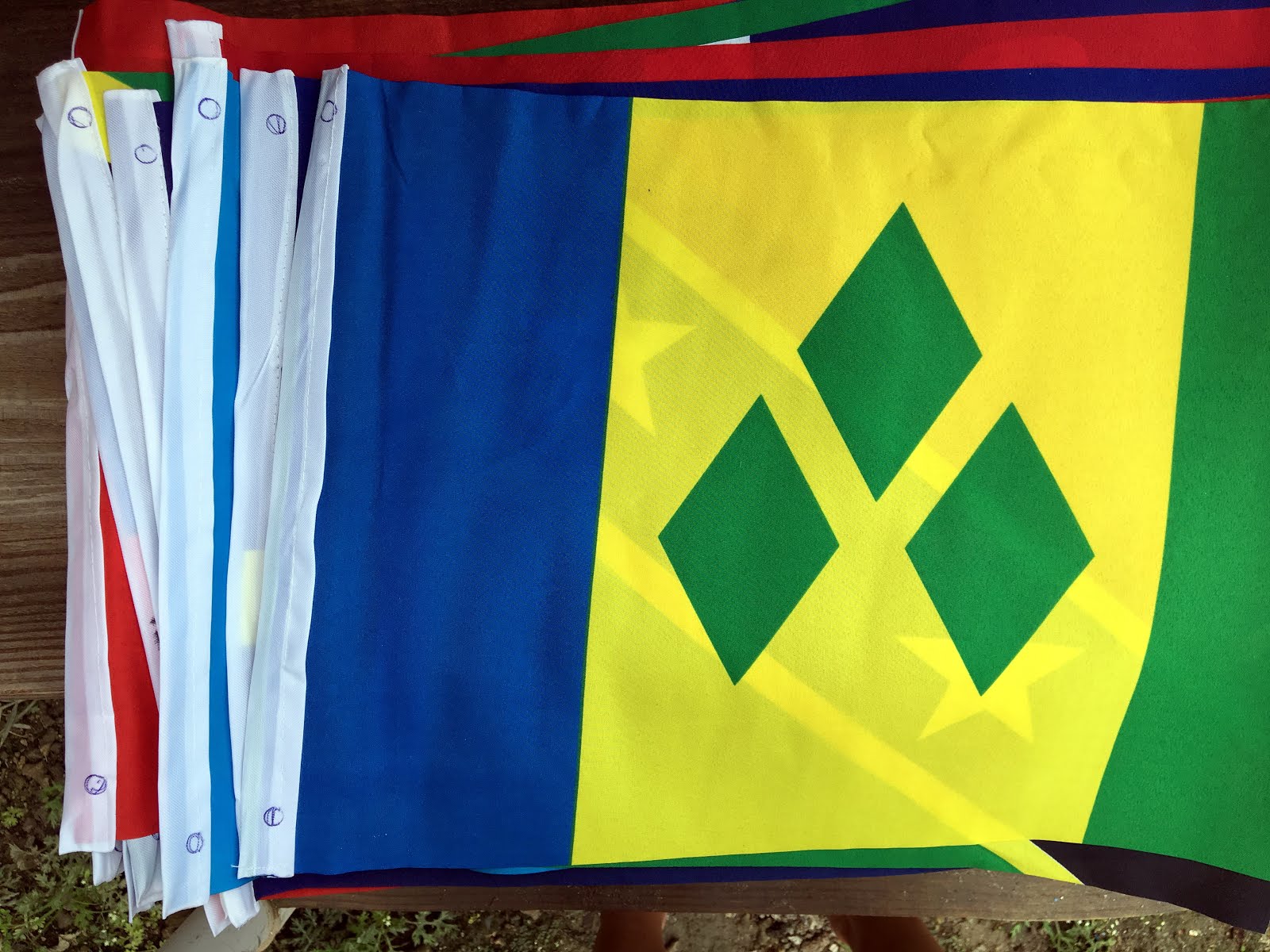 S/Y RAPTOR How To DIY Courtesy Flags on the Cheap Less Than 1 A Flag