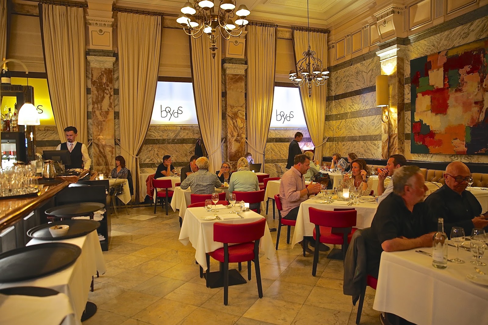 The London Foodie Steaks Galore, Parmesan Chips and Ice Cream at Boyds Grill & Wine Bar