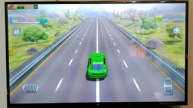 Racing Turbo 3d in android tv Racing Turbo 3d game for android tv