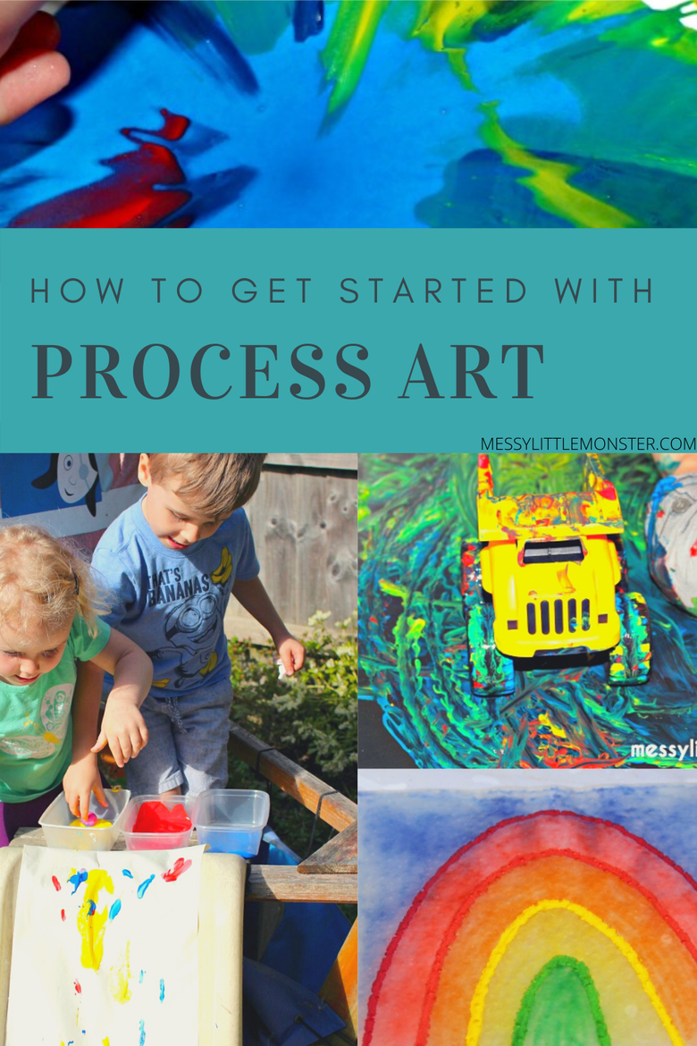 Process Art Ideas What is process art for kids and what are it's