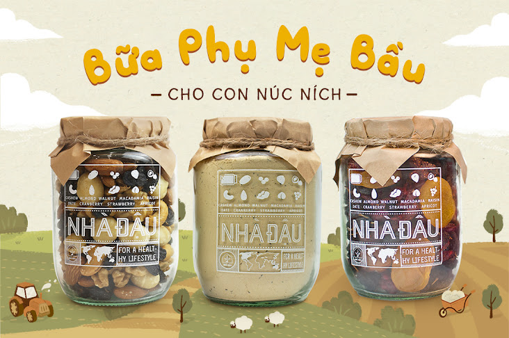 [A36] Các loại hạt giúp giảm ốm nghén cho Bà Bầu