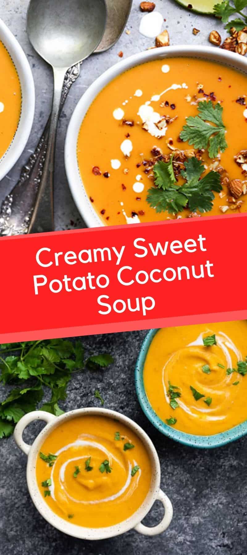 Creamy Sweet Potato Coconut Soup
