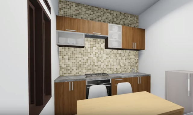 Inspirasi Desain Rumah 7x12 M Dengan 2 Kamar Tidur Plus ...